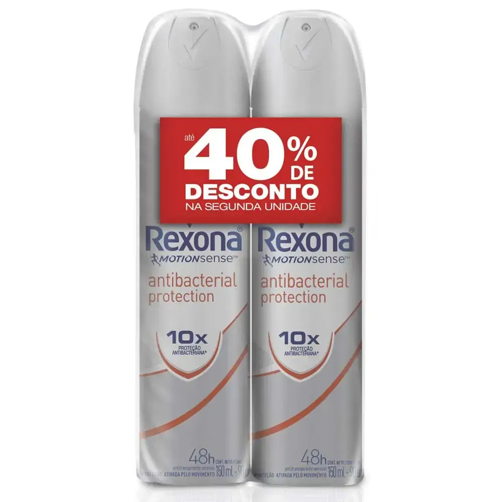 Desod.rexona Aero 90g C/2 40 Desc.no Seg.antib.