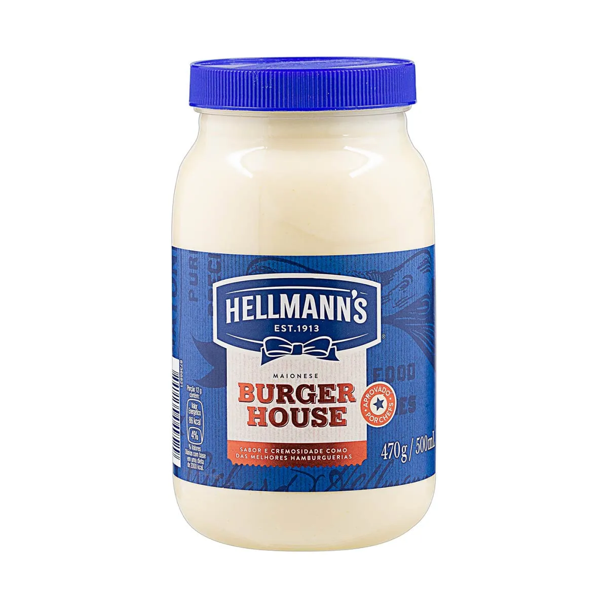 Maionese Hellmanns Burger House Pote 470g