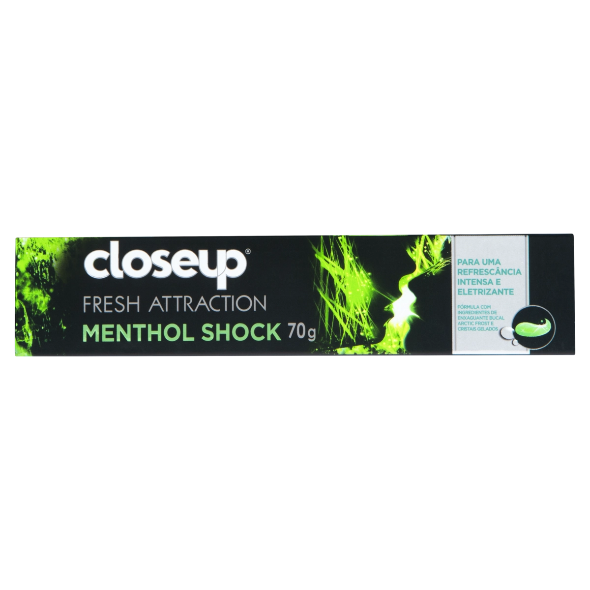 Gel Dental Menthol Shock Closeup Fresh Attraction Caixa 70g
