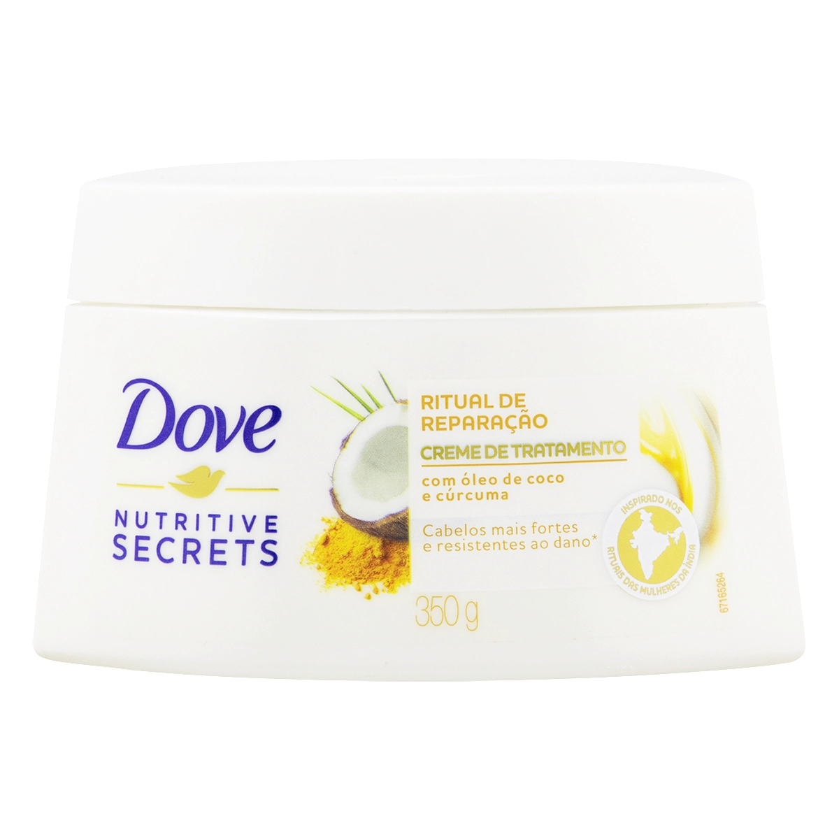 Creme De Tratamento Dove Nutritive Secrets Ritual De Reparação Pote 350g