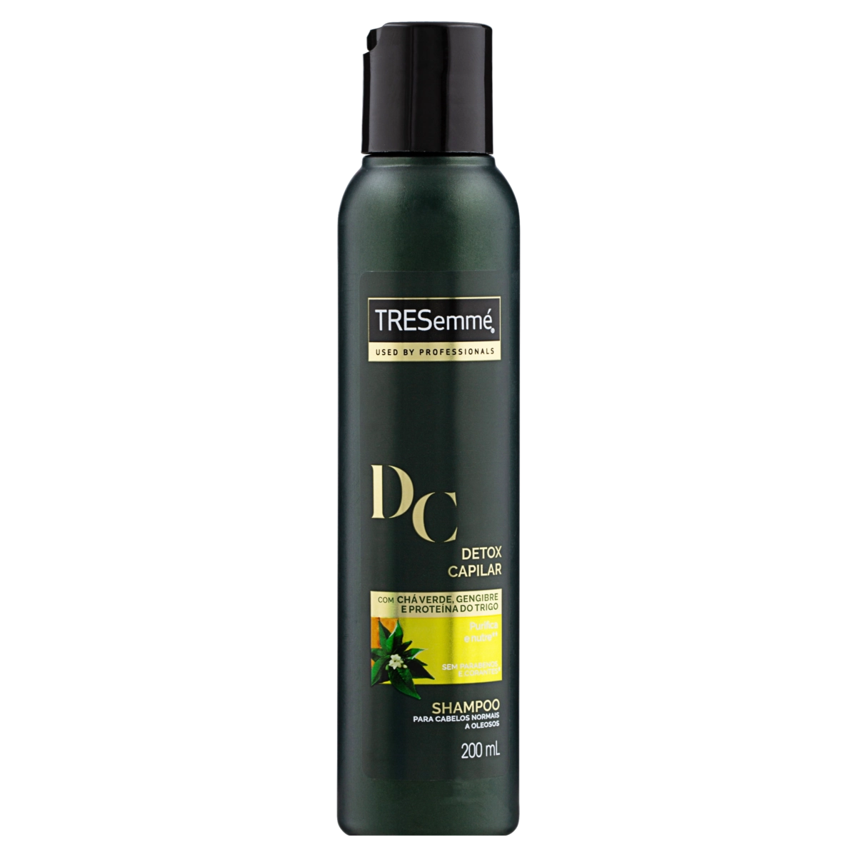 Shampoo Tresemmé Detox Capilar Frasco 200ml