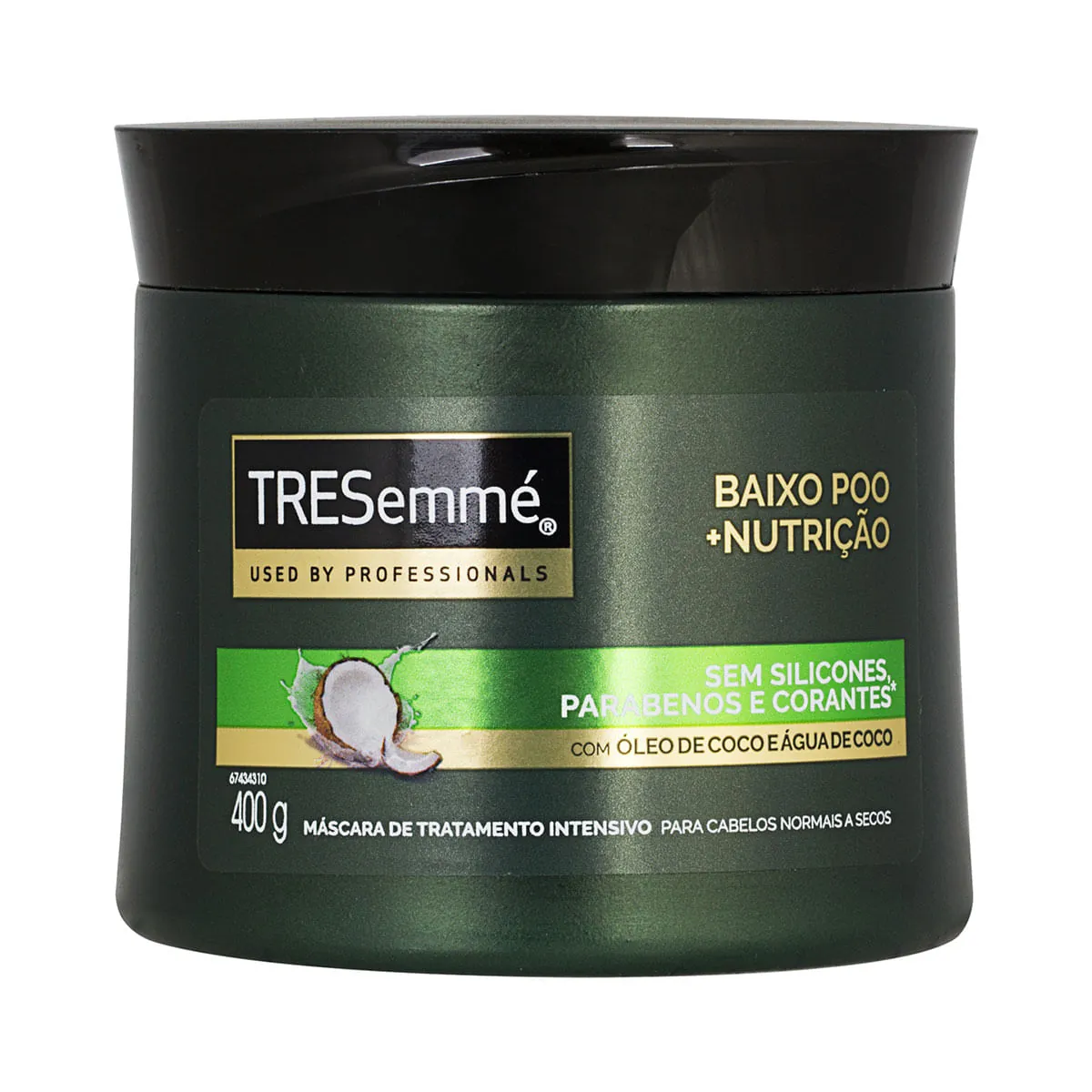 Creme de Tratamento TRESEMMÉ Baixo Poo + Nutrição 400g