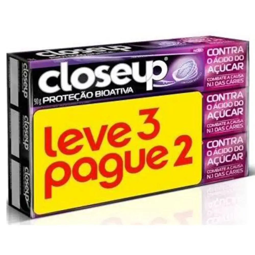 Cr Dent Close Up 90g Prot Bioativa C/3 Lv Pg