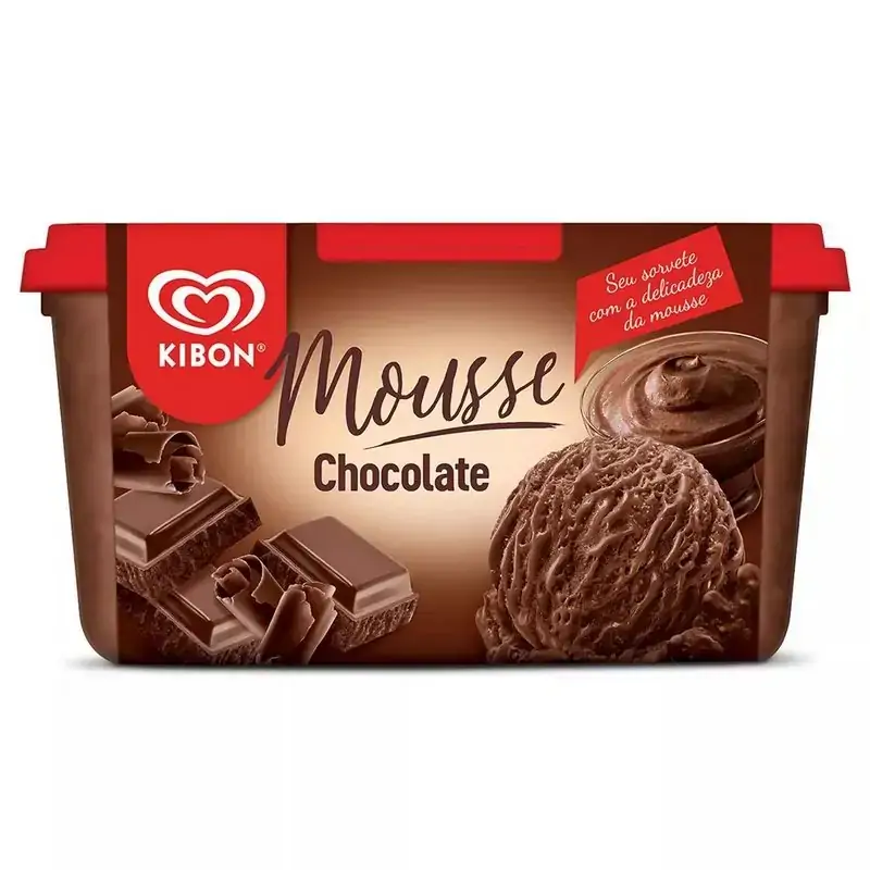Sorvete Kibon Mousse 1,5l Chocolate