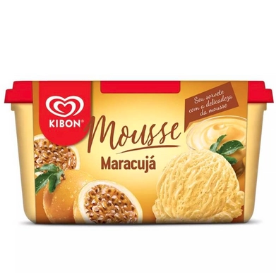 Sorvete Mousse Maracuja 1,5l Kibon