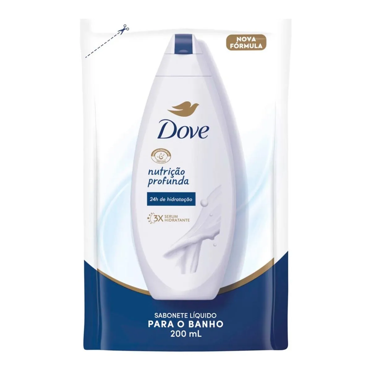 Sabonete Líquido Dove Nutrição Profunda 200ml