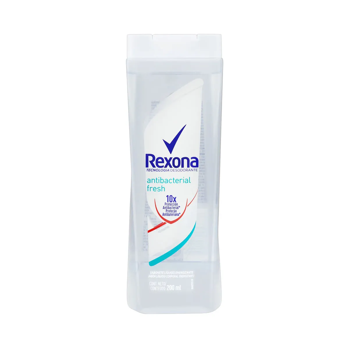 Sabonete Líquido Corporal Rexona Antibacterial Fresh 200ml