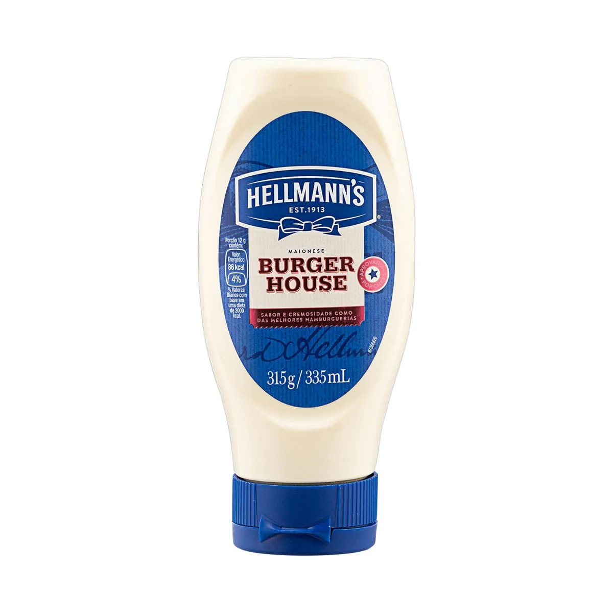 Maionese Hellmanns Burger House Squeeze 315g