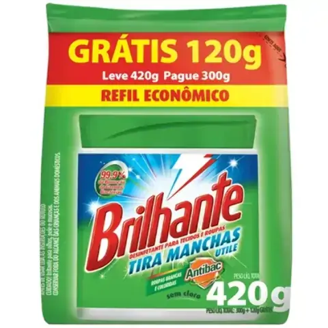 Tira Manchas Brilhante L420g P300g Antibac