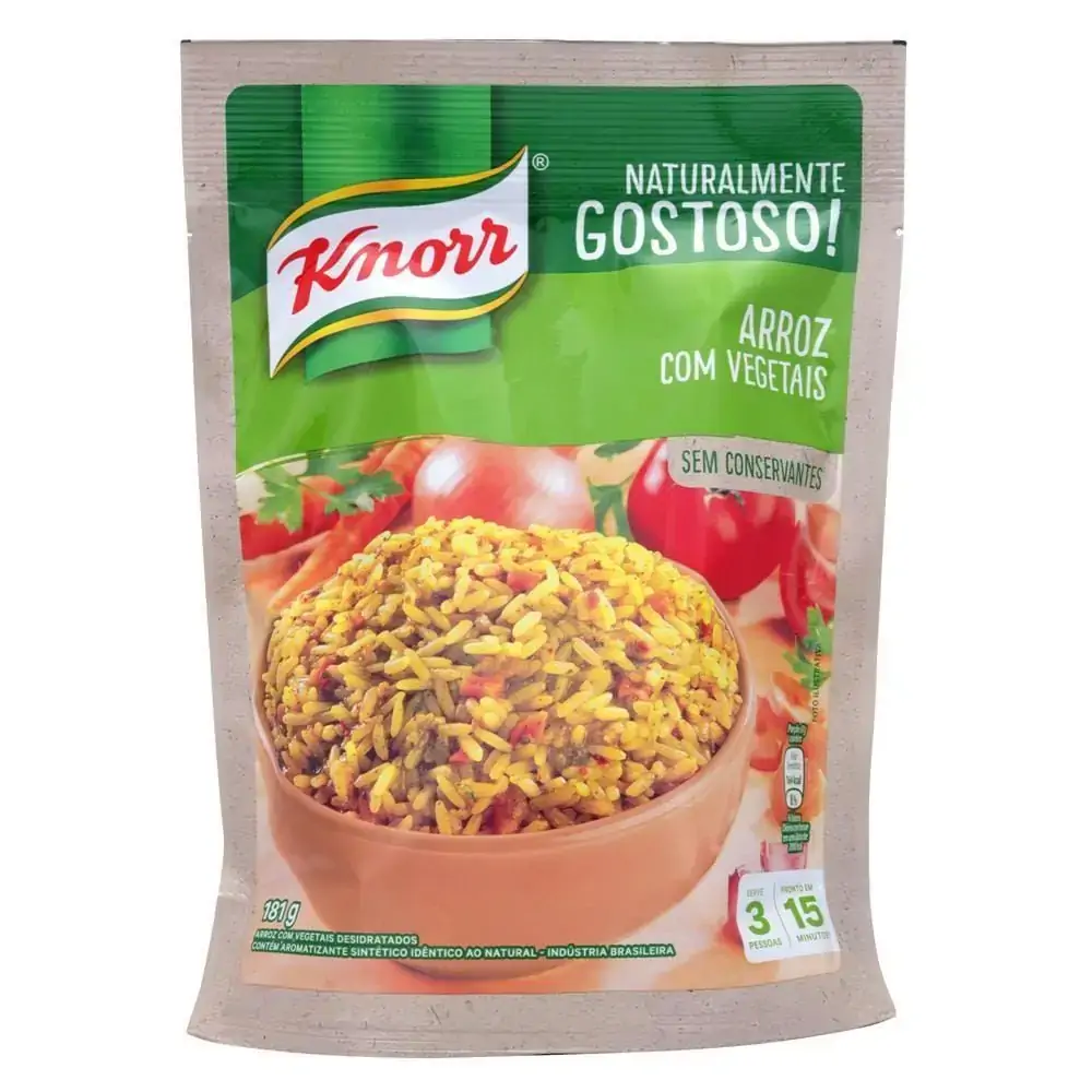 Arroz C/vegetais Knorr 181g