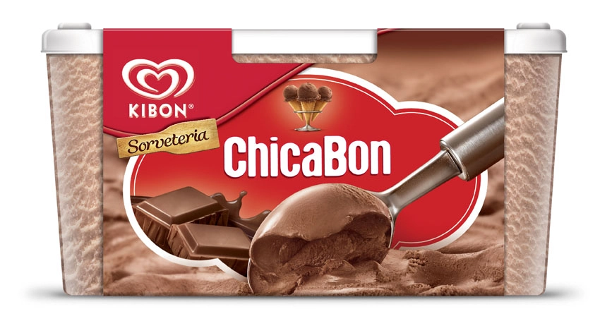 Sorvete Chicabon Kibon Sorveteria Pote 1,3l