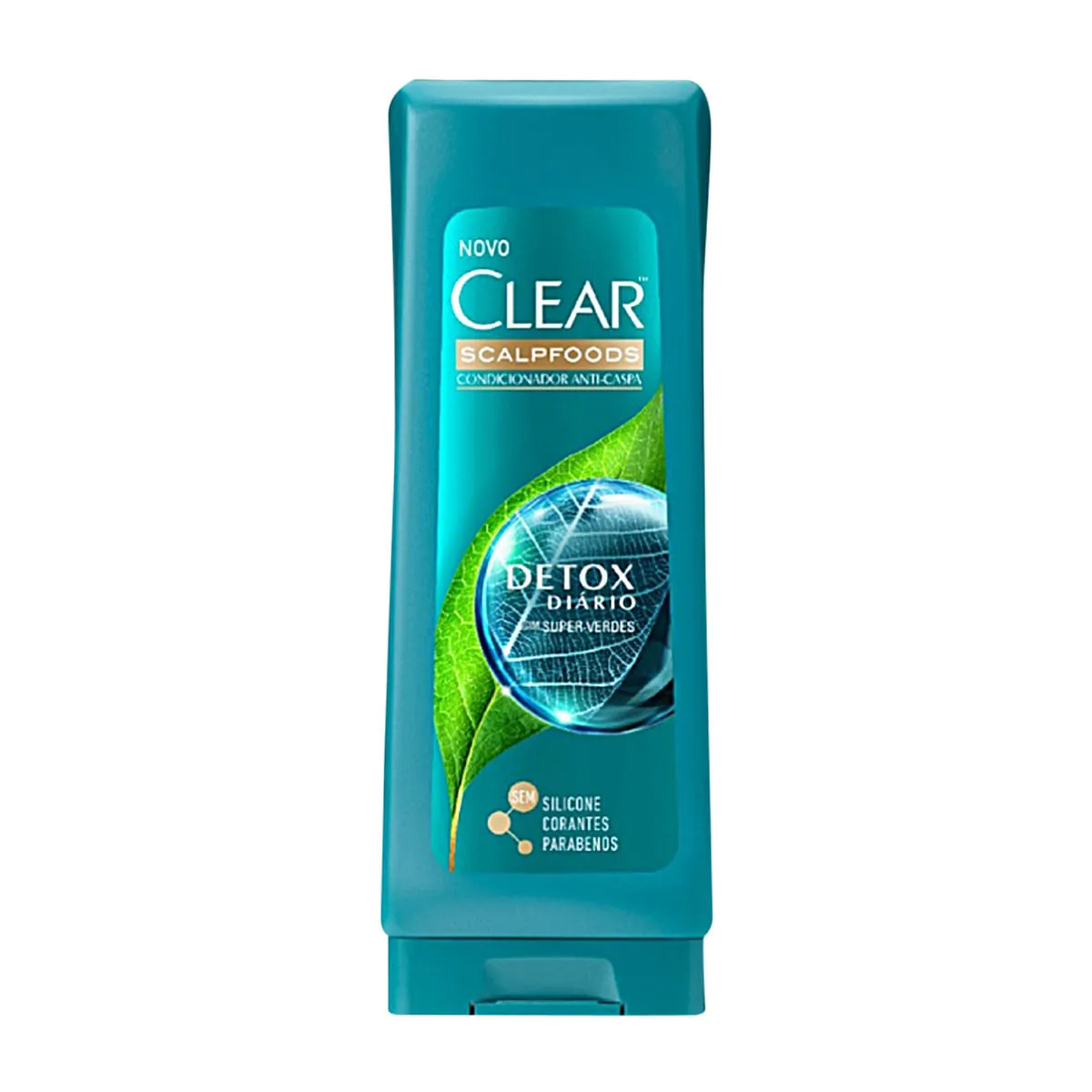 Condicionador Anticaspa Clear Detox Diário Frasco 200ml