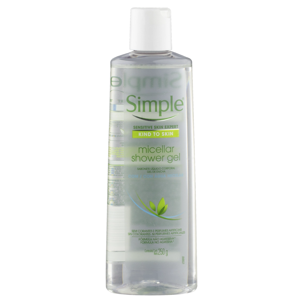 Sabonete Líquido água Micelar Simple Frasco 250g