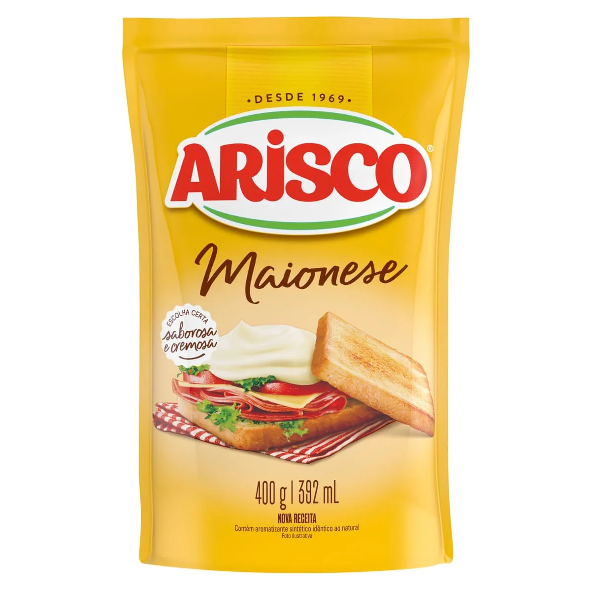 Maionese Arisco Sachê 400g
