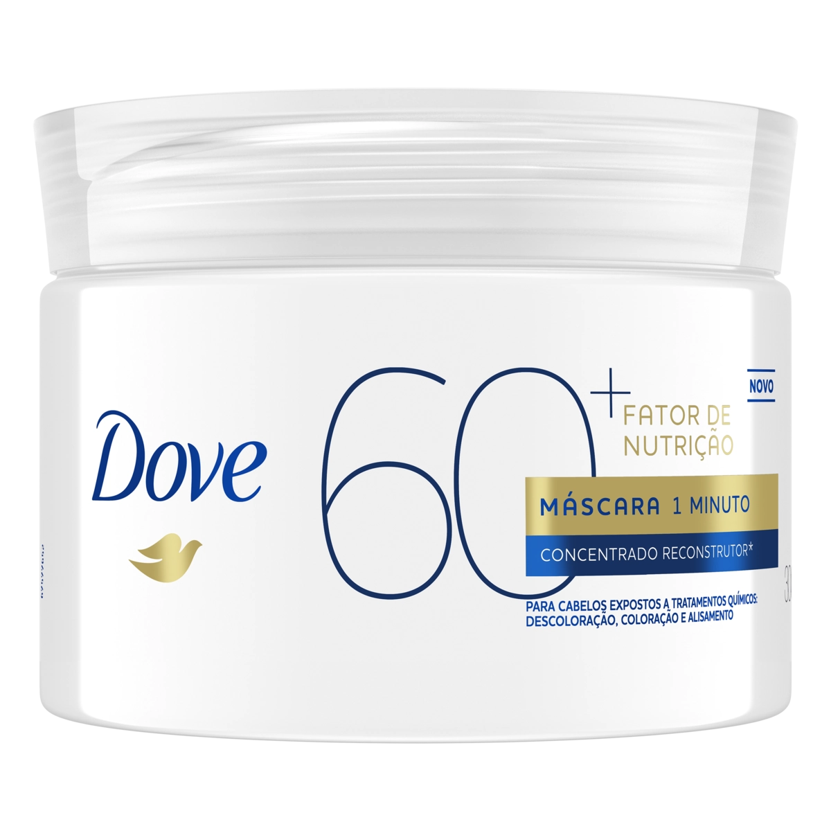 Máscara Concentrada Reconstrutora Dove 1 Minuto Pote 300g