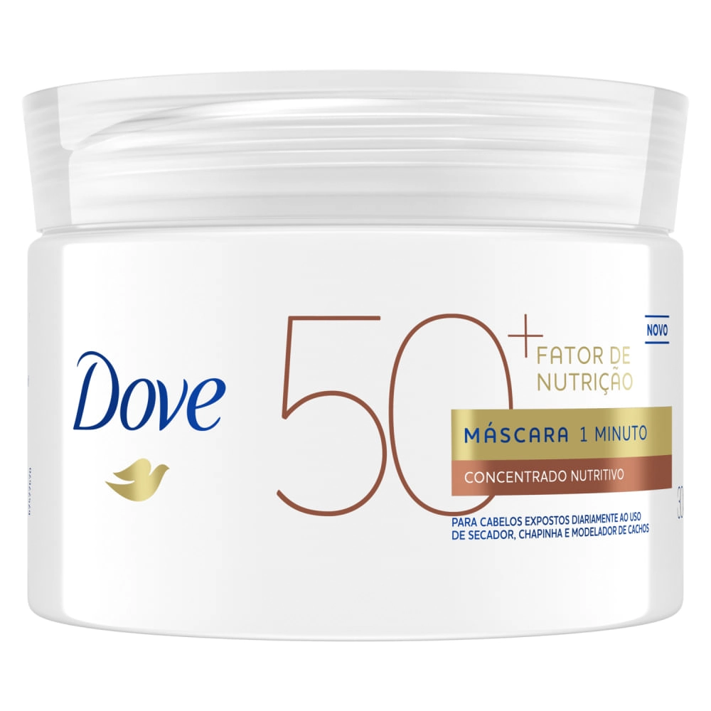 Máscara Concentrada Dove 1 Minuto Nutritiva Pote 300g