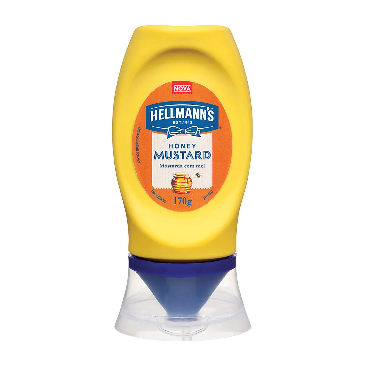 Mostarda Com Mel Hellmanns Squeeze 170g