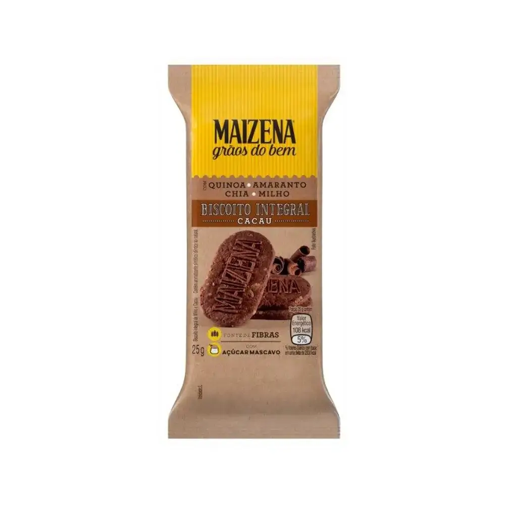 Bisc.maizena 120g Integral Cacau