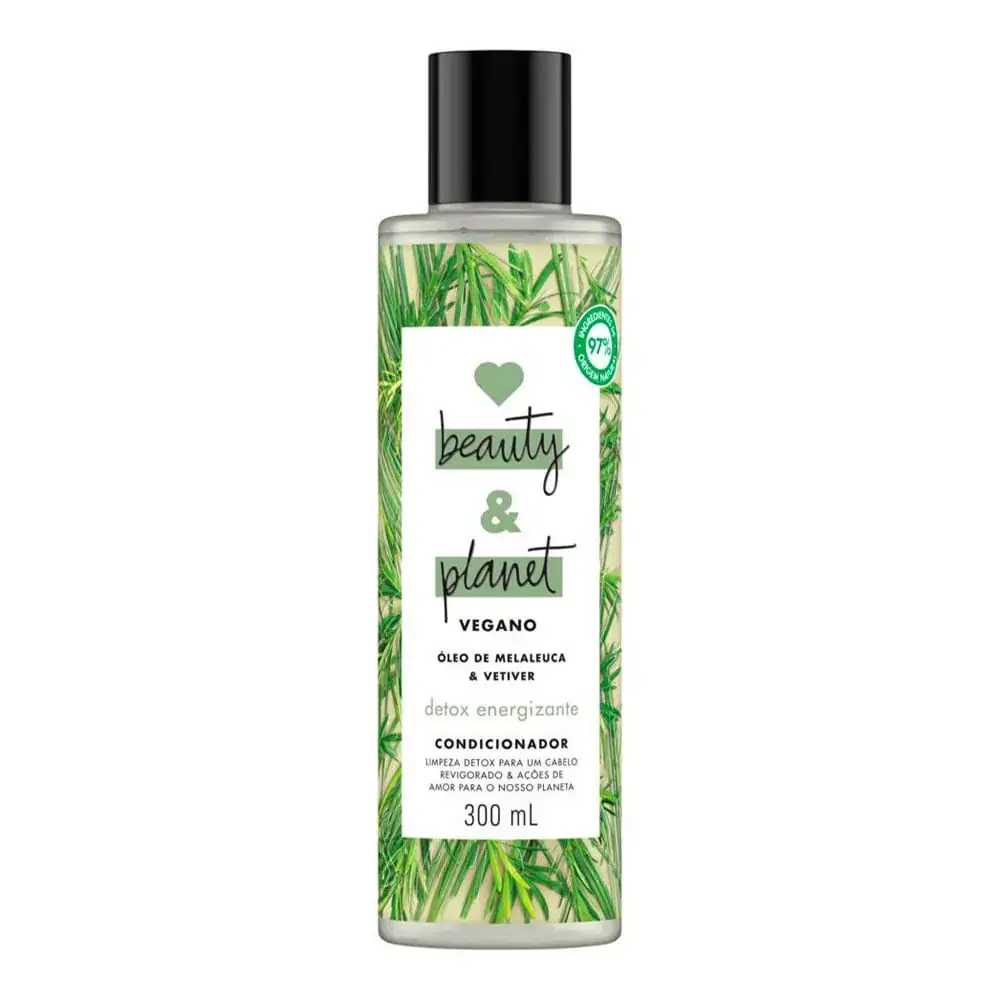 Condicionador Love Beauty &amp; Planet Energizing Detox com Óleo de Melaleuca E Vetiver 300 ml