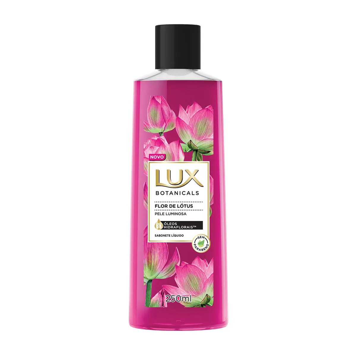 Kit Sabonete Líquido Lux Flor de Lotôs 250ml + Refil de 200ml