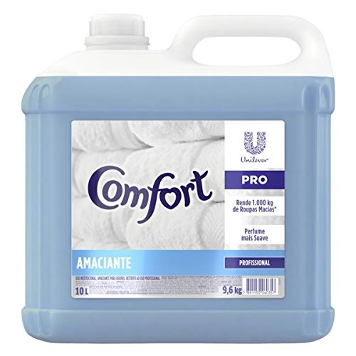 Amaciante de Roupas Diluído 10L 1 UN Comfort