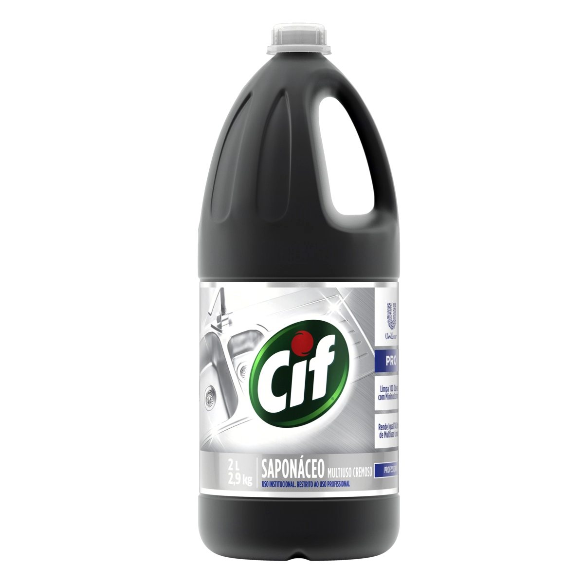 Saponáceo Cremoso Multiuso Cif Pro Frasco 2l