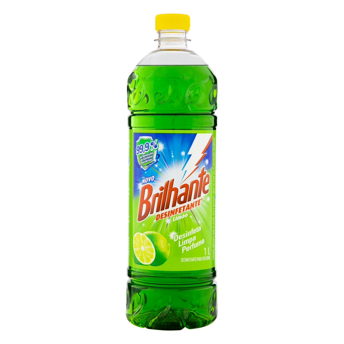Desinfetante Uso Geral Limão Brilhante Frasco 1l