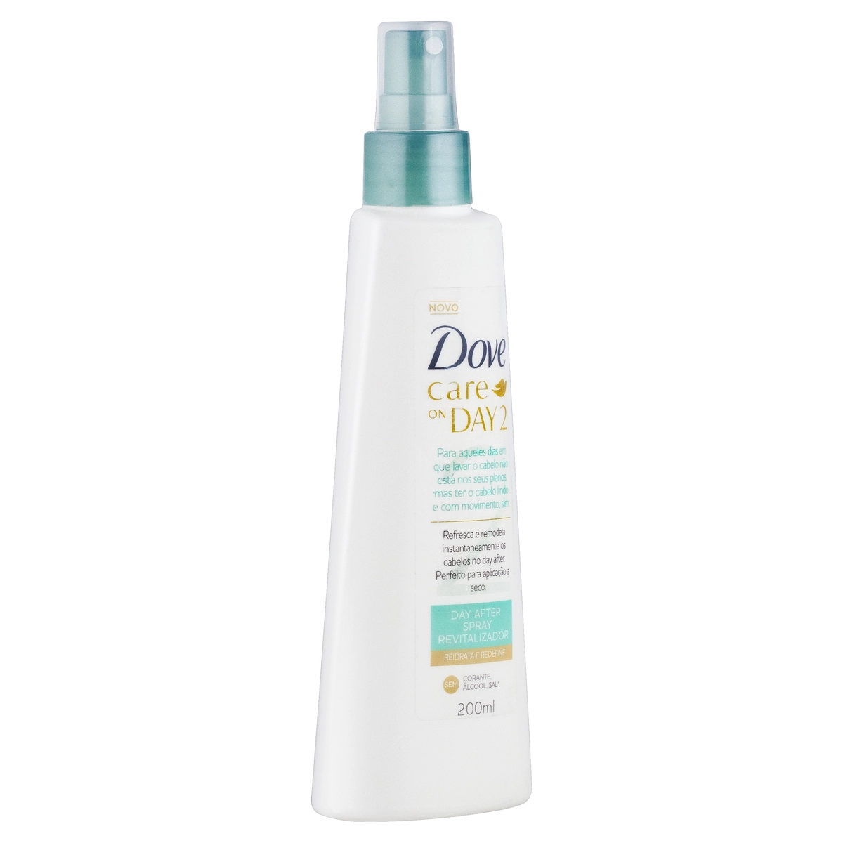 Revitalizador Spray Dove Care On Day 2 Frasco 200ml