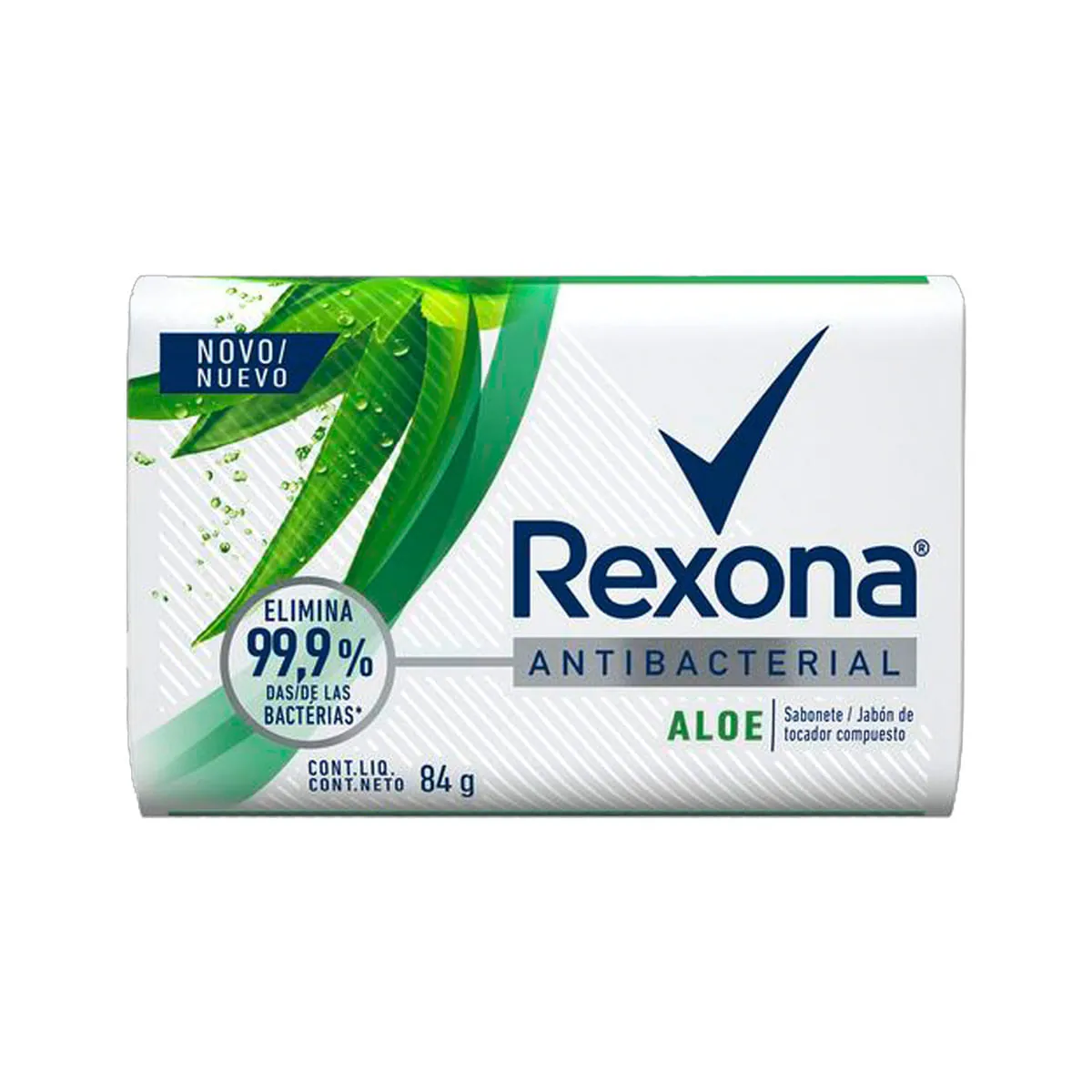 Sabonete REXONA Antibacteriano Aloe 84g