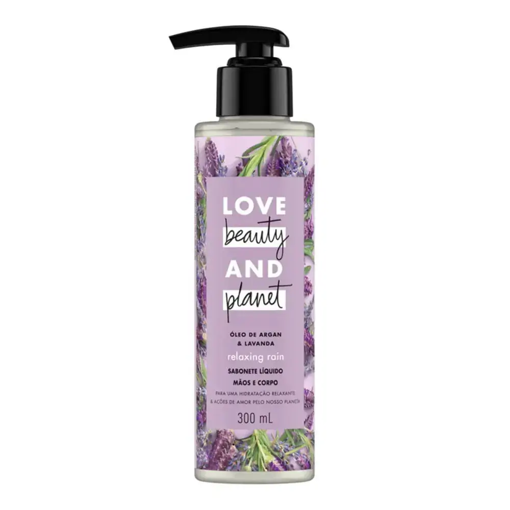Sabonete Líquido Love Beauty And Planet Relaxing Rain 300 ML