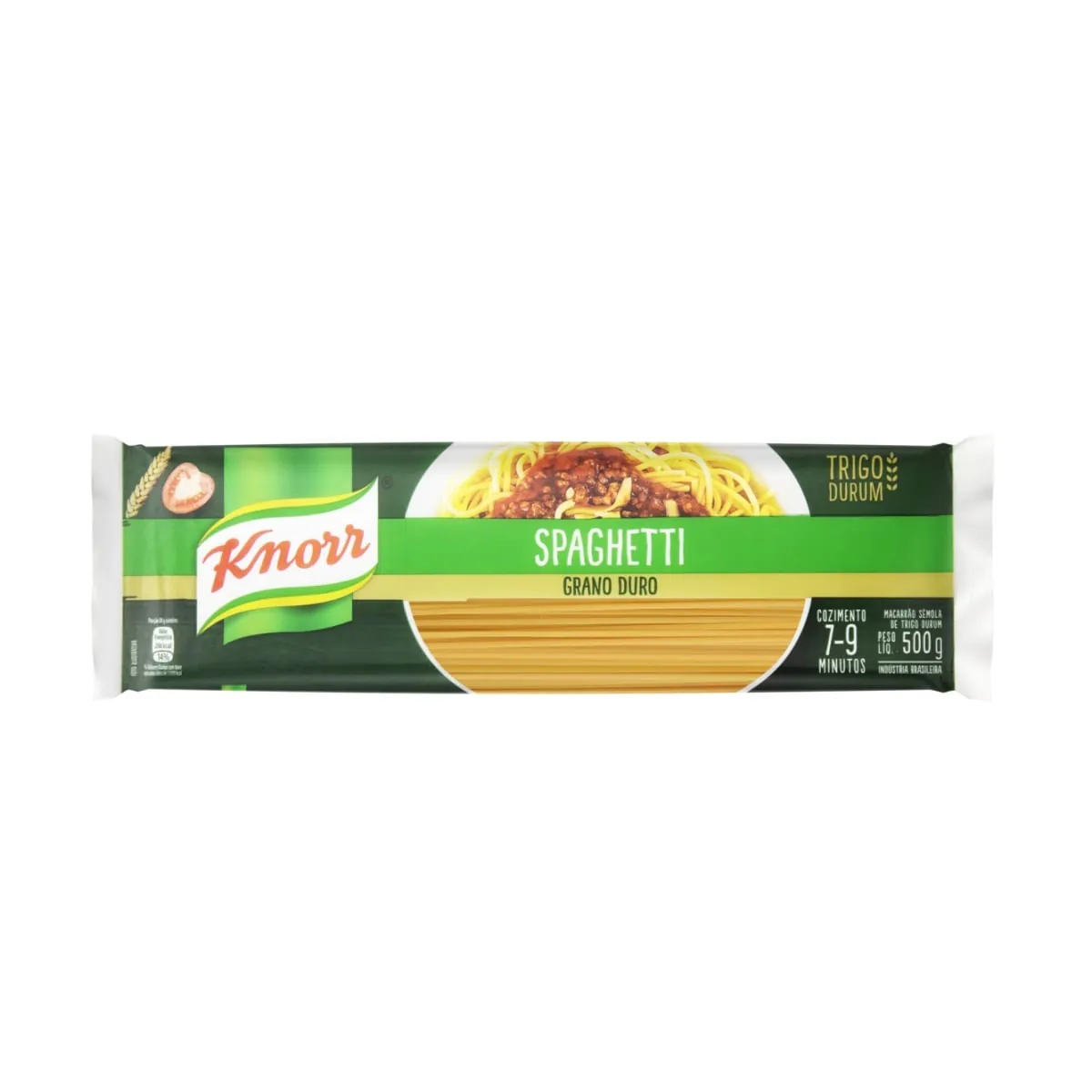 Macarrão De Sêmola Grano Duro Espaguete Knorr Pacote 500g