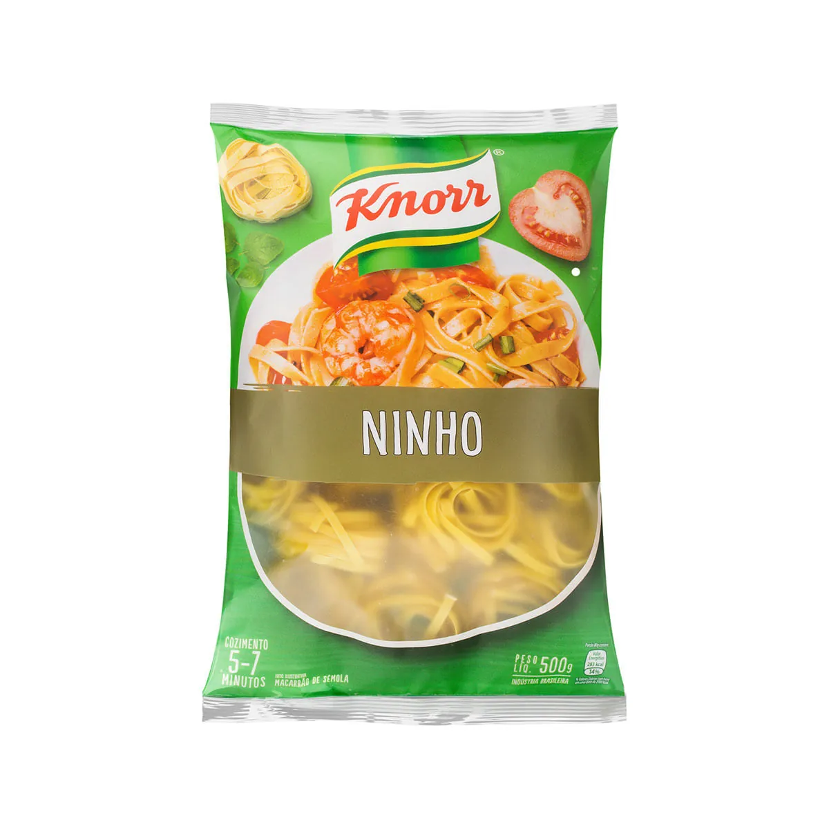 Macarrão De Sêmola Ninho Knorr Pacote 500g