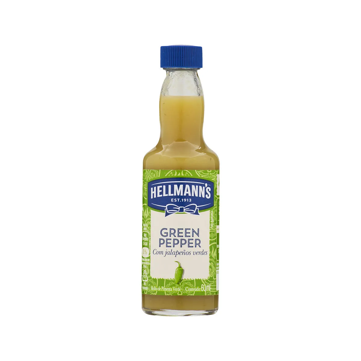 Molho De Pimenta Verde Hellmanns Vidro 60ml