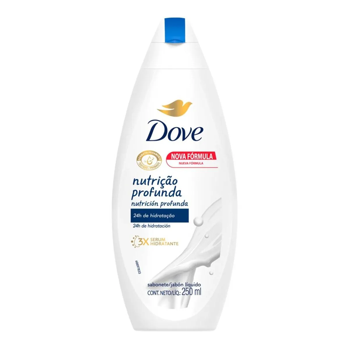 Sabonete Líquido Dove Nutricao profunda 250ml