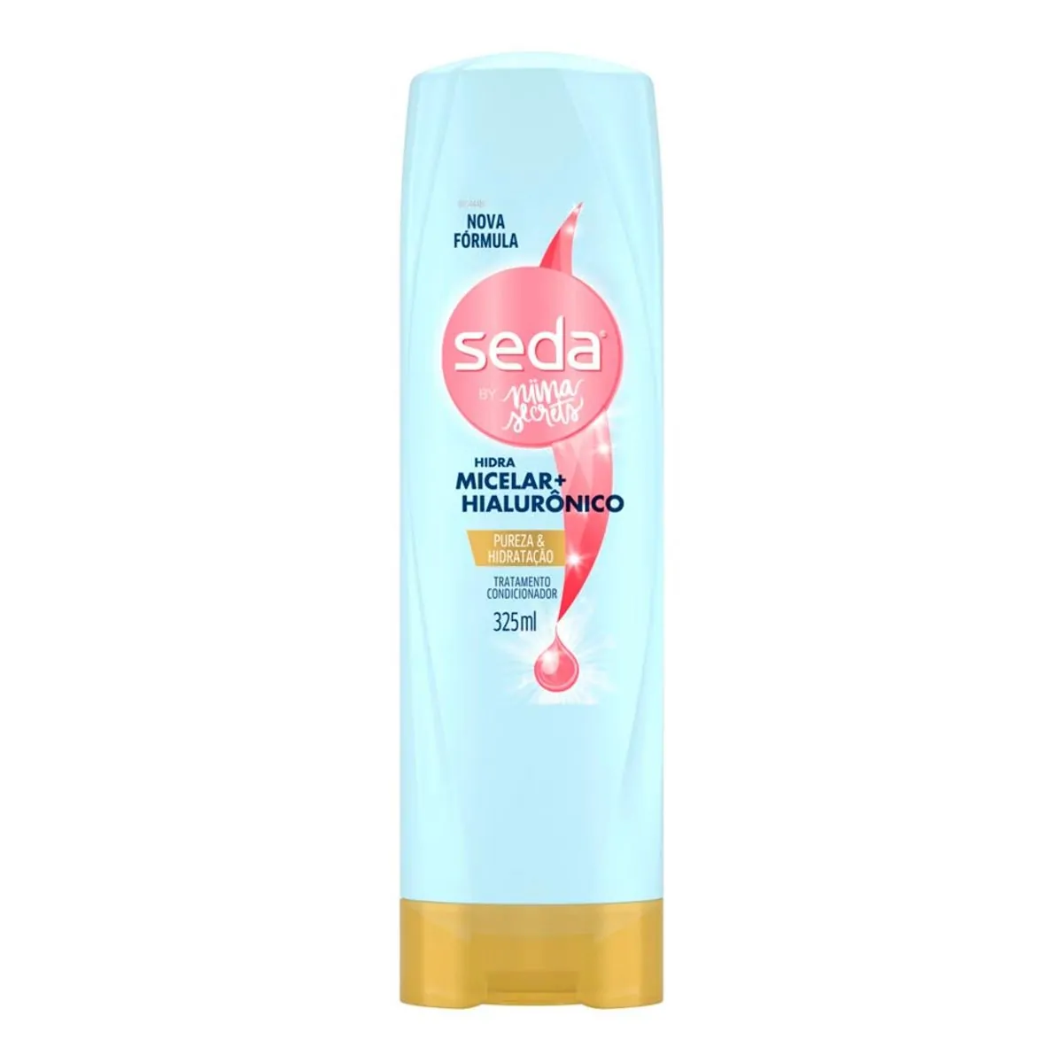 Condicionador Seda By Niina Secrets Água Micelar + Hialurônico 325 ML