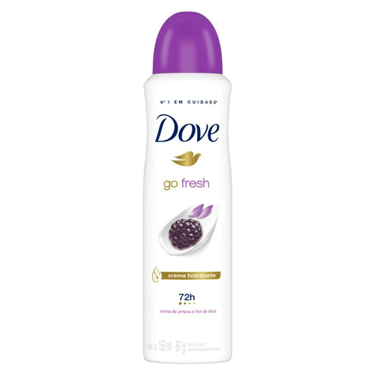 Desodorante Antitranspirante Aerosol Dove Nutritive Secrets Lavanda e Flores Brancas 150ml
