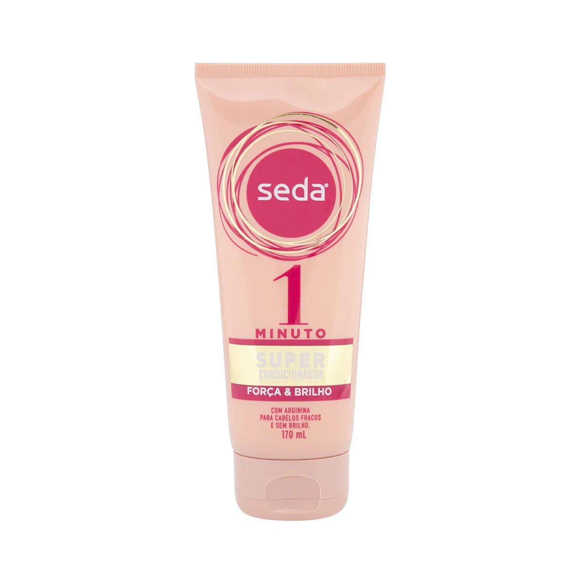 Condicionador Força &amp; Brilho Seda 1 Minuto Bisnaga 170ml