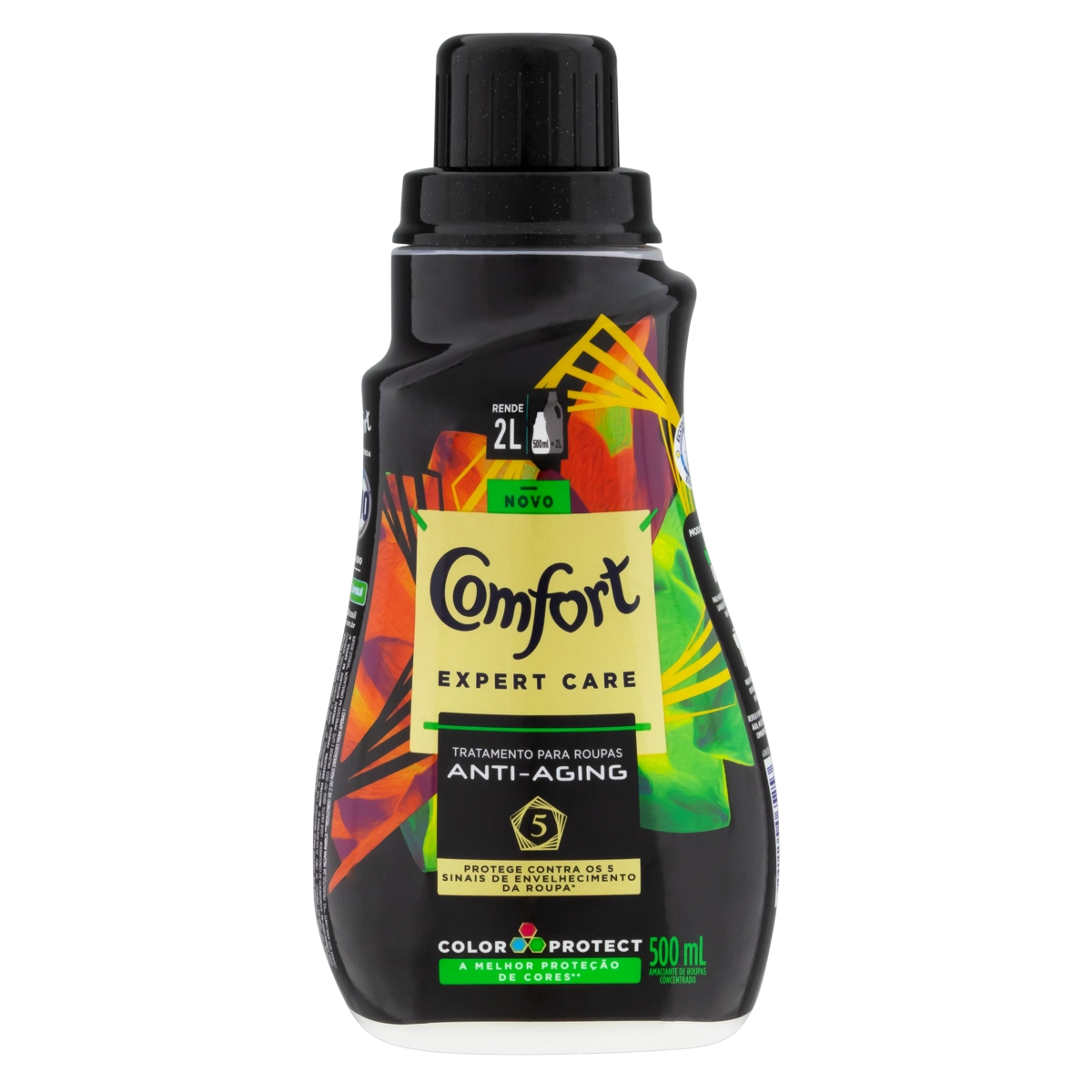 Amaciante De Roupa Concentrado Color Protect Comfort Expert Care Frasco 500ml