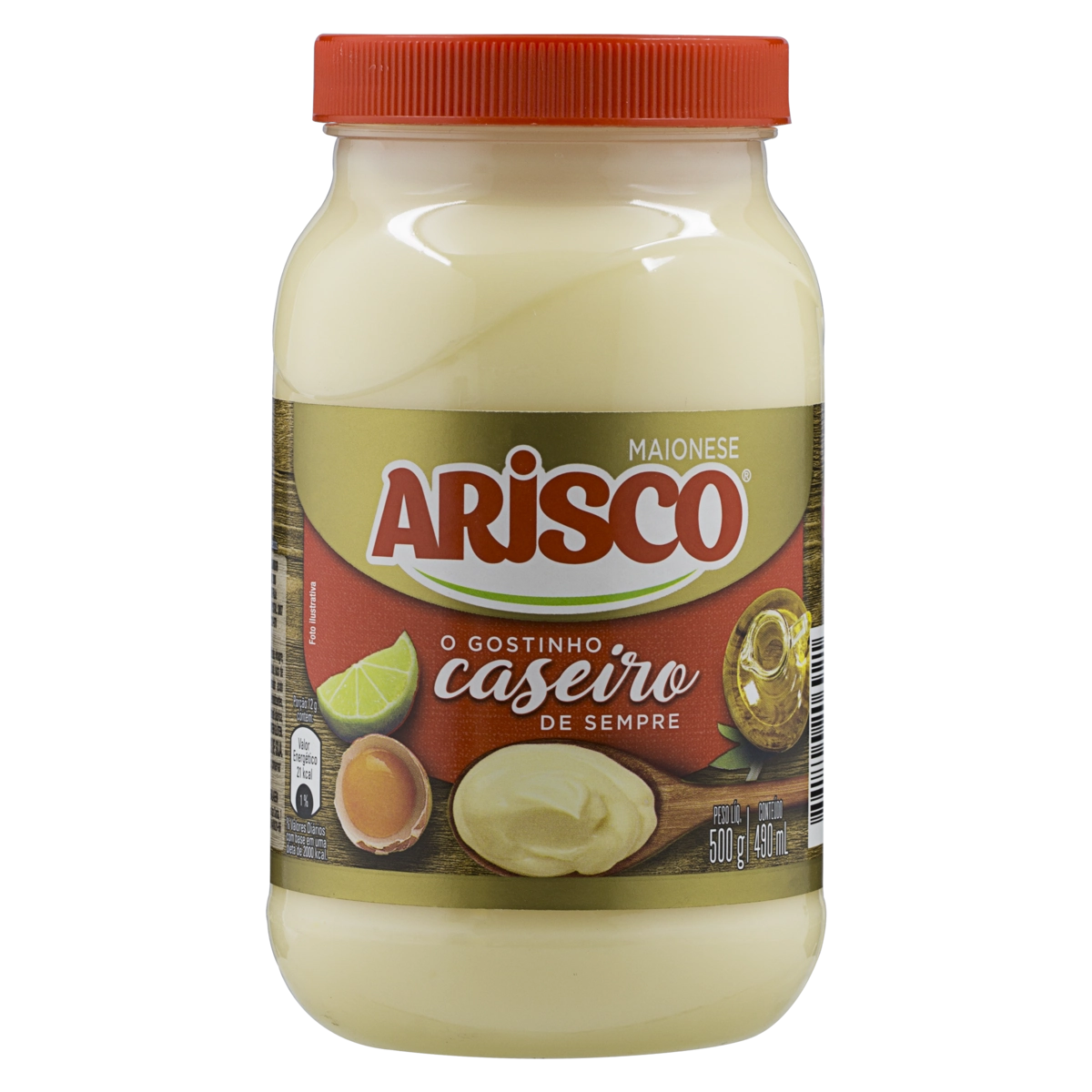 Maionese Arisco 500g Cada Leve 12 Pague 11 Unidades