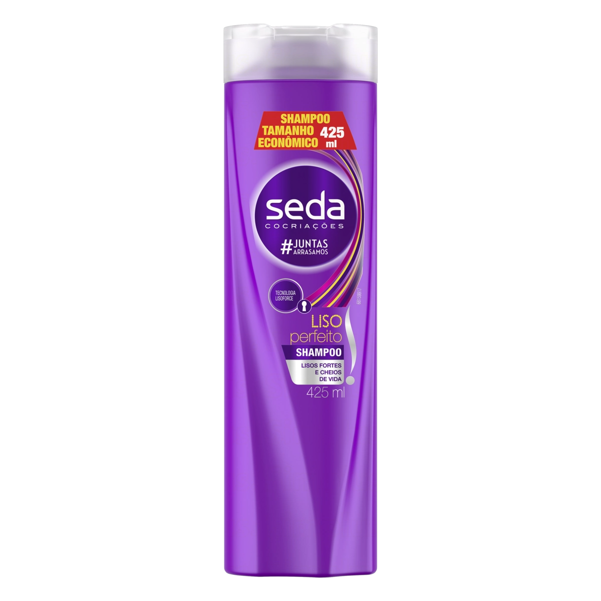 Shampoo Seda Liso Perfeito Frasco 425ml Tamanho Econômico