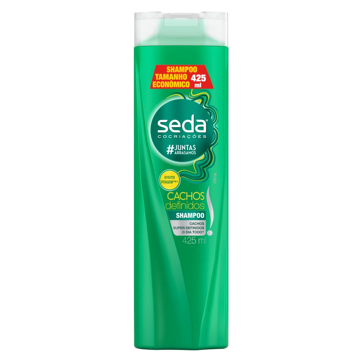 Shampoo Seda Cachos Definidos Frasco 425ml Tamanho Econômico