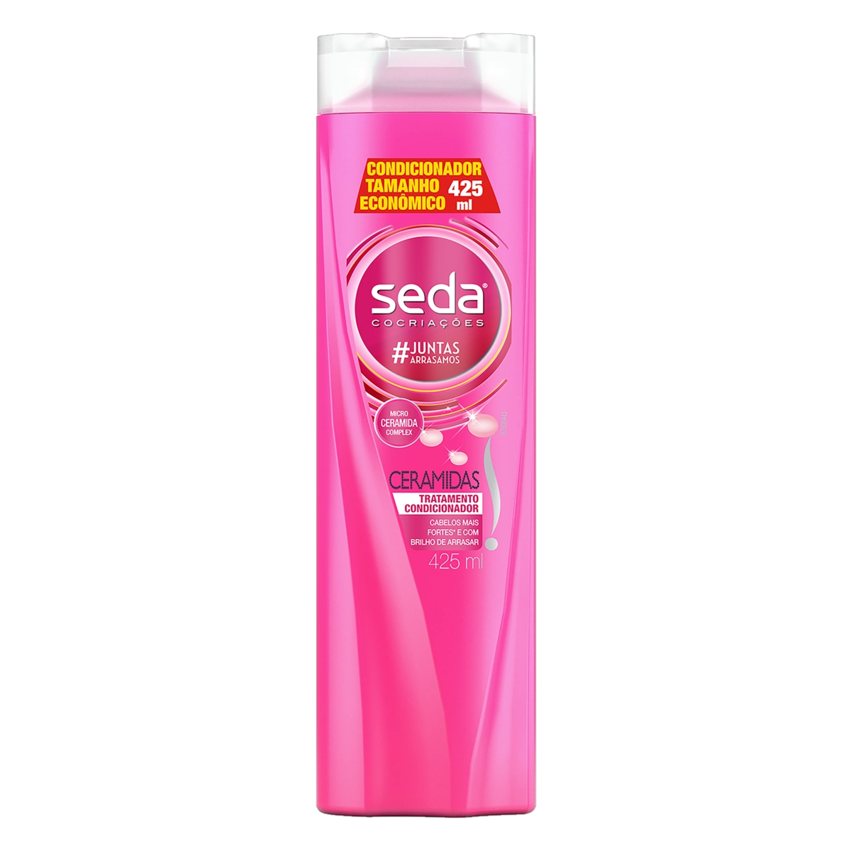 Tratamento Condicionador Seda Ceramidas Frasco 425ml Embalagem Econômica