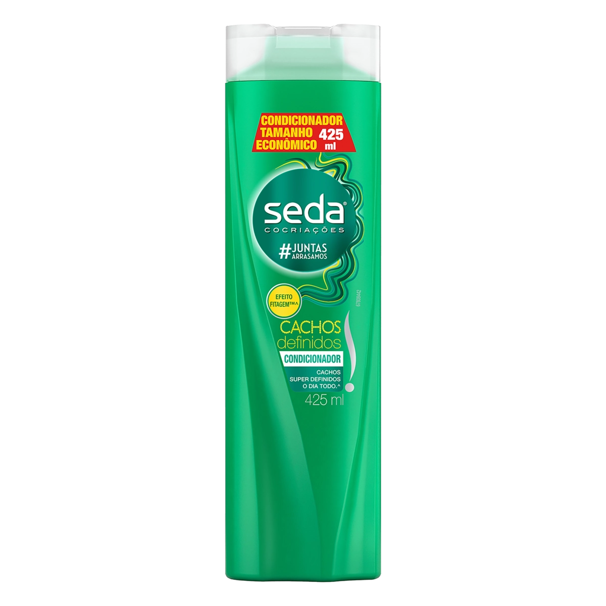 Tratamento Condicionador Seda Cachos Definidos Frasco 425ml Embalagem Econômica
