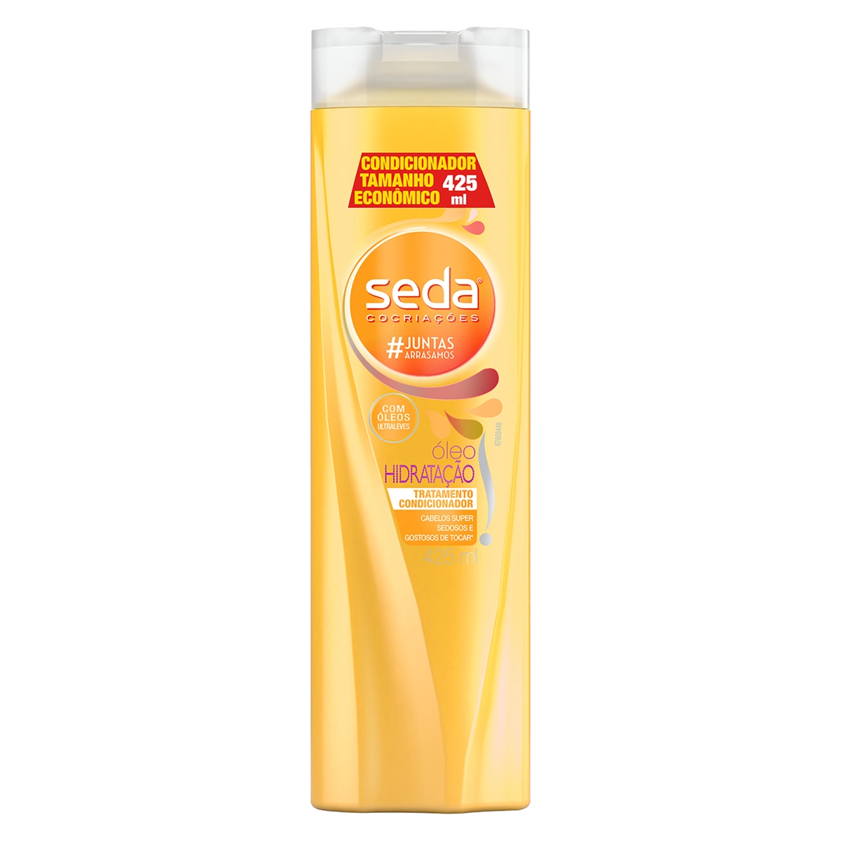 Tratamento Condicionador Seda óleo Hidratação Frasco 425ml Tamanho Econômico