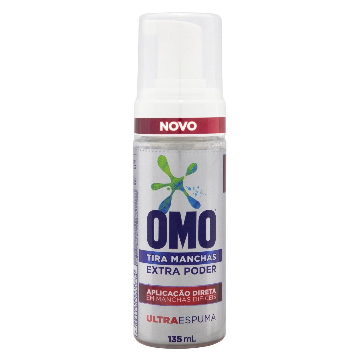 Tira-Manchas Ultra Espuma OMO Extra Poder Frasco 135ml