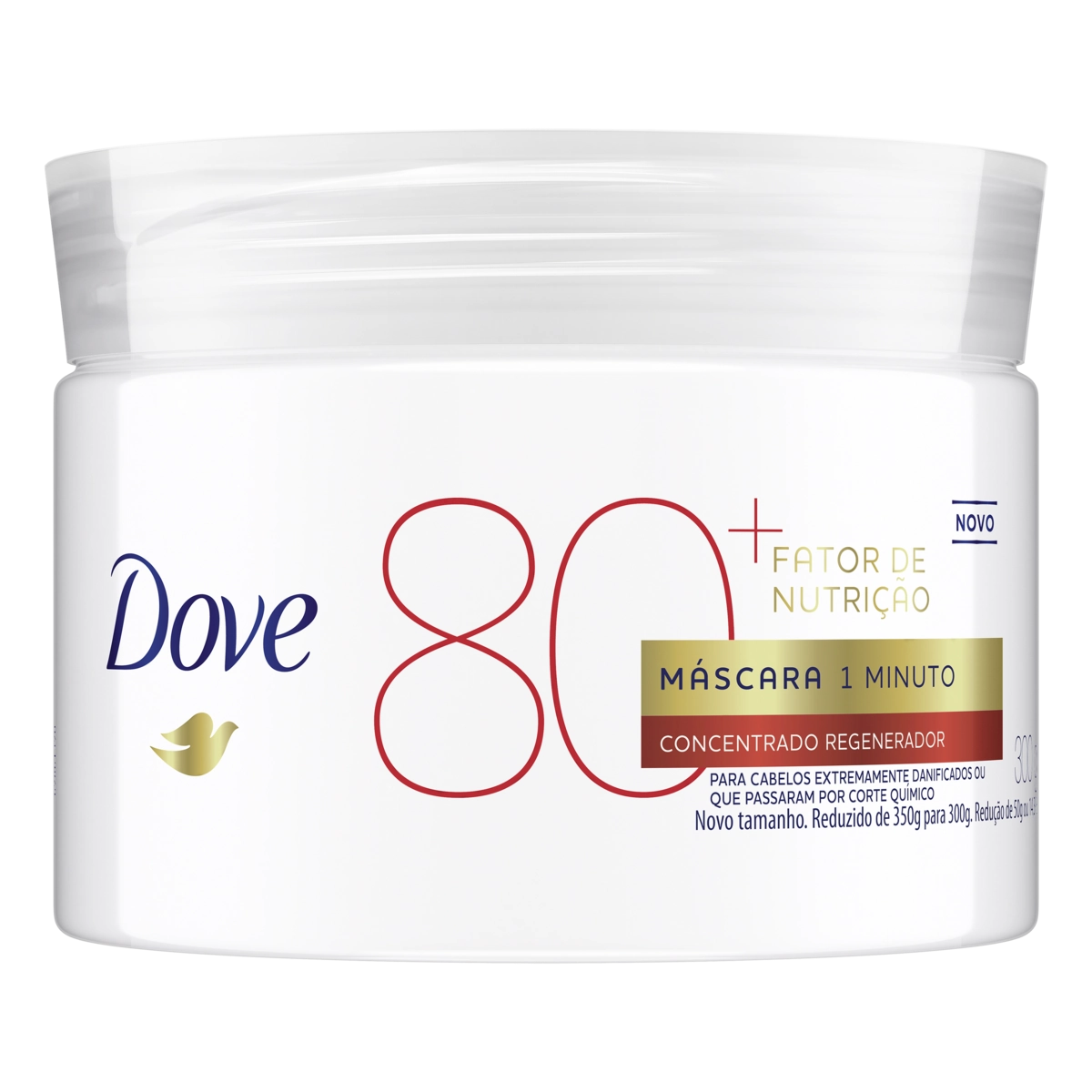 Máscara Concentrada Regeneradora Dove 1 Minuto Pote 300g