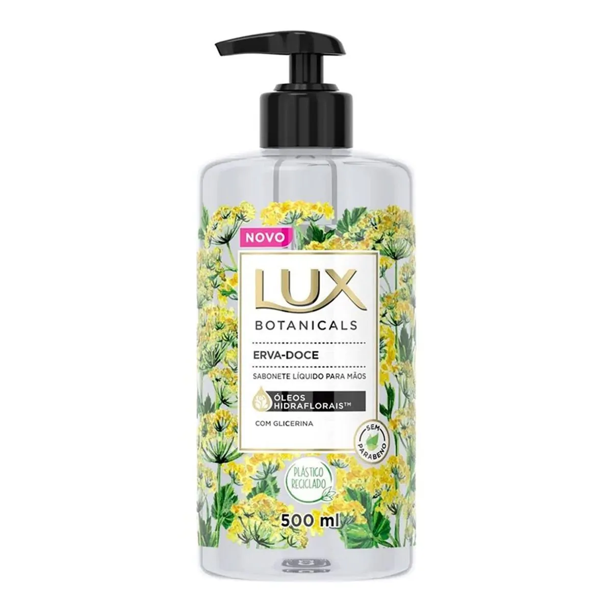Sabonete Líquido para Mãos Erva-Doce Lux Botanicals Frasco 500ml