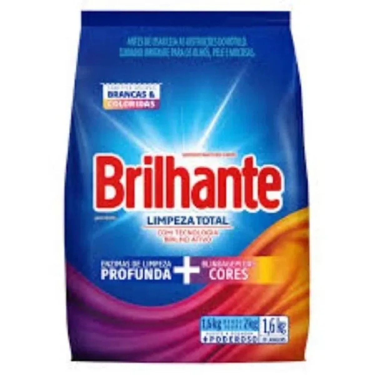 Lava Roupa Limpz Total/Cores Brilhante 1.6 kg