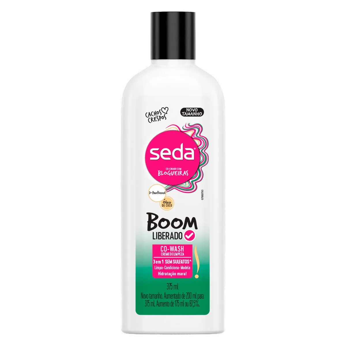 Creme De Limpeza Seda Co Criado Com Blogueiras Boom Liberado Frasco 375ml