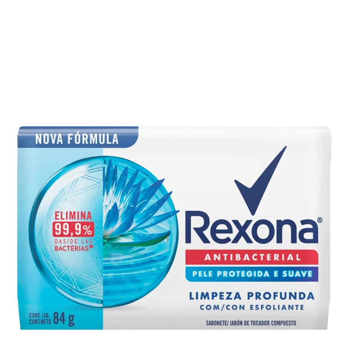 Sabonete em Barra Corporal Rexona Limpeza Profunda 84g